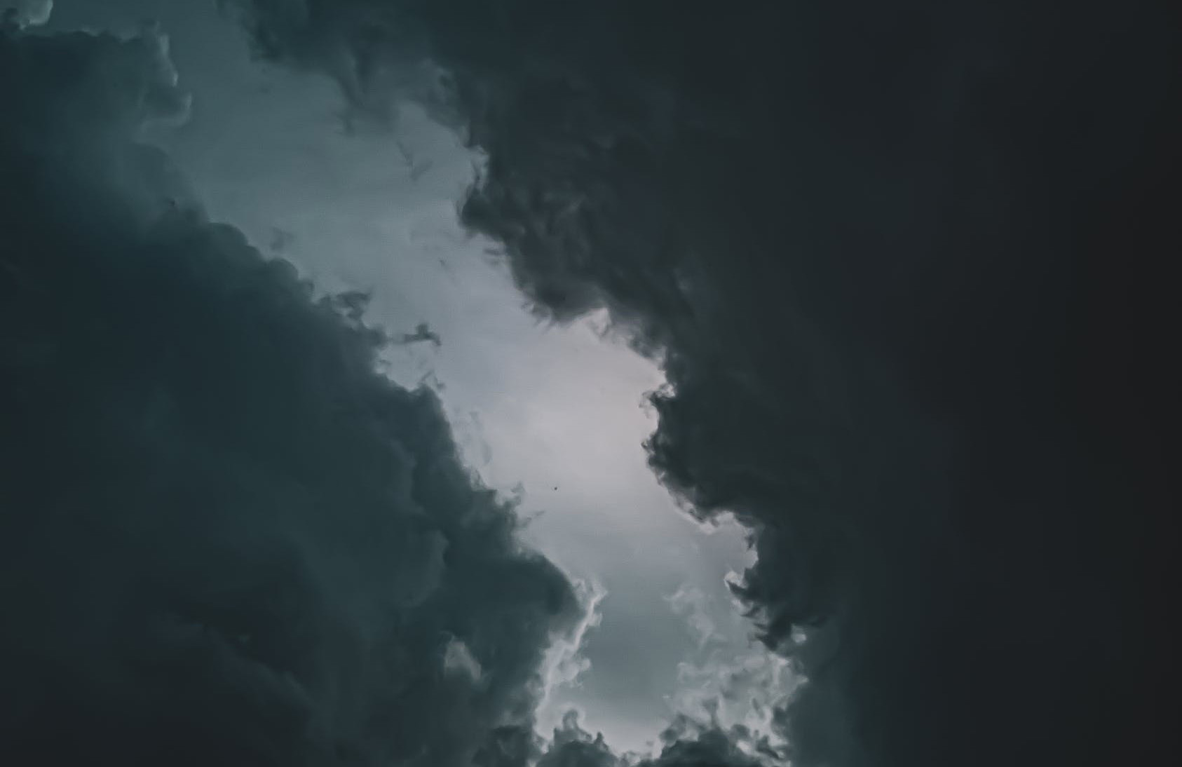 black clouds